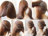 How to Do Easy Hairstyles On Yourself Simple Diy Braided Bun & Puff Hairstyles Pictorial