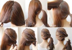 How to Do Easy Hairstyles On Yourself Simple Diy Braided Bun & Puff Hairstyles Pictorial