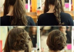 How to Do Easy Updo Hairstyles Creative Hairstyles that You Can Easily Do at Home 27