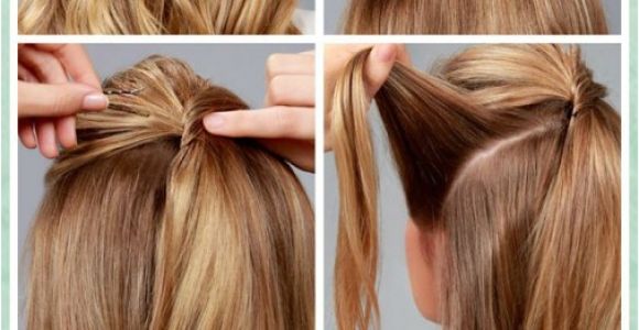 How to Do Hairstyles for Medium Hair Step by Step Simple Diy Braided Bun & Puff Hairstyles Pictorial