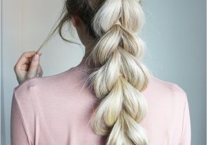 How to Do Hairstyles with Braids Pull Through Braid How to Do An Easy Braid Hairstyle