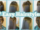 How to Do Quick and Easy Hairstyles 7 Quick & Easy Hairstyles for School Hairstyles for