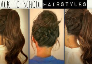 How to Do Quick and Easy Hairstyles for School Learn 3 Cute Everyday Casual Hairstyles Updos