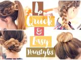 How to Do Quick and Easy Hairstyles How to 4 Quick & Easy Hairstyles