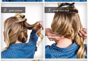 How to Fake A Bob Haircut Faux Bob From Long to Short In Minutes