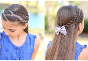 How to Make A Cute Hairstyle How to Create A Zig Zag Twistback Cute Hairstyles