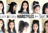 How to Make Easy Hairstyles for Medium Hair 10 Quick & Easy Hairstyles for Short Hair How I Style