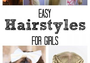 How to Make Easy Hairstyles for School Easy Hairstyles for Girls the Idea Room