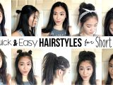 How to Make Easy Hairstyles for Short Hair 10 Quick & Easy Hairstyles for Short Hair How I Style