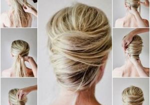 How to Make Hairstyle for Wedding Wonderful Diy Messy French Twist Hairstyle