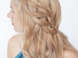 How to Make Waterfall Braid Hairstyle today S Hair Inspo This Loop Waterfall Braid Find the Tutorial On