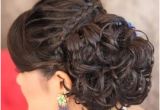 Indian Hairstyles Buns Pictures Braided Bun Hairstyle Make Up