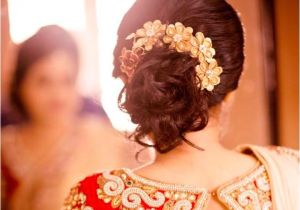 Indian Wedding Dinner Hairstyle Hindu Bridal Hairstyles 14 Safe Hairdos for the Modern