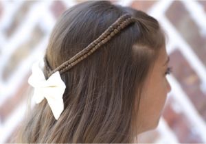 Infinity Braid Hairstyle Infinity Braid Tieback Back to School Hairstyles