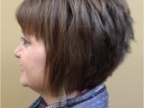 Inverted Bob Haircut with Bangs 12 Short Hairstyles for Round Faces Women Haircuts