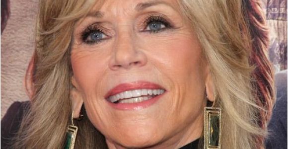 Jane Fonda Medium Hairstyles Jane Fonda Medium Straight formal Hairstyle Champagne Blonde Hair