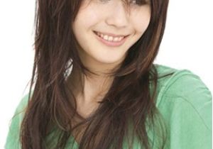 Japanese Hairstyles Black Long Brown Hair Love the Layers Around the Face Go to