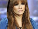 Jennifer Lopez Long Hairstyles with Bangs Jennifer Lopez Long Straight Hair Wig with Bangs Em 2018