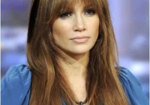 Jennifer Lopez Long Hairstyles with Bangs Jennifer Lopez Long Straight Hair Wig with Bangs Em 2018