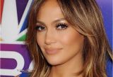 Jennifer Lopez Medium Hairstyles J Lo Short Hair Brownish Golden Highlights