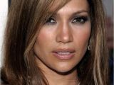 Jlo Bob Haircut Jennifer Lopez Wearing Blunt Cut Medium Length Hair with