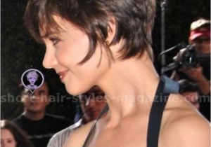 Katie Holmes Bob Haircut Back View Layered Bob Hairstyles Back View