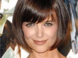 Katie Holmes Bob Haircut Celebrity Hairstyles Katie Holmes Bob Dark Brown