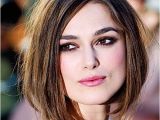 Keira Knightley Bob Haircut Blunt Talk Short Hairstyles for Every Face Shape