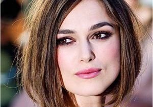 Keira Knightley Bob Haircut Blunt Talk Short Hairstyles for Every Face Shape