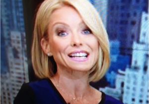 Kelly Ripa Haircut Bob Kelly Ripa Bob Haircut Style Pinterest