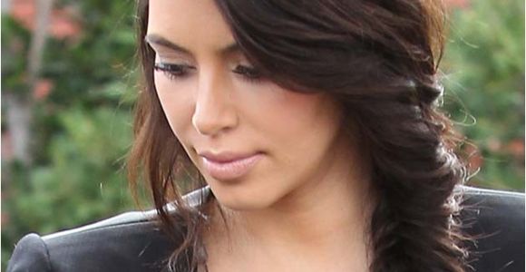 Kim Kardashian Braids Hairstyle 20 Celeb Inspired Chic Braids to Try This Summer