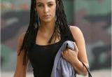 Kim Kardashian Braids Hairstyle Celebrities with Cornrows