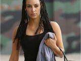 Kim Kardashian Braids Hairstyle Celebrities with Cornrows