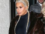 Kim Kardashian Braids Hairstyle Instagram Goes Mad for Boxer Braid Hair Taking after Kim