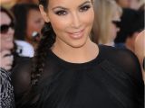 Kim Kardashian Braids Hairstyle Kim Kardashian Long Braided Hairstyle Kim Kardashian