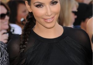 Kim Kardashian Braids Hairstyle Kim Kardashian Long Braided Hairstyle Kim Kardashian