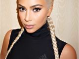 Kim Kardashian Braids Hairstyle Slay or Nay Celebrities Waist Length Braids Kontrol