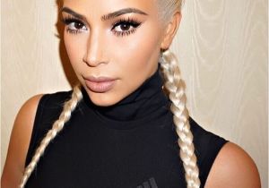 Kim Kardashian Braids Hairstyle Slay or Nay Celebrities Waist Length Braids Kontrol
