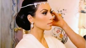 Kim Kardashian Wedding Hairstyle Estilo Moda Wedding Blog Bespoke Bridal Fashion for the