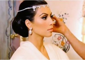 Kim Kardashian Wedding Hairstyle Estilo Moda Wedding Blog Bespoke Bridal Fashion for the