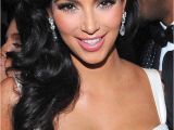 Kim Kardashian Wedding Hairstyles Kim S Elegant Wedding Locks From Kardashians Best Hair