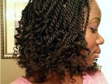 Kinky Braids Hairstyles In Nigeria She Used Flat Twists to Create Fabulous Summer Curls Short