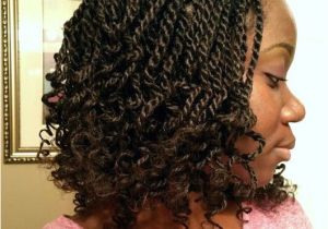 Kinky Braids Hairstyles In Nigeria She Used Flat Twists to Create Fabulous Summer Curls Short