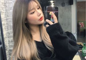 Korean Girl Long Hair Her Hair is â¥ A In 2018 Pinterest