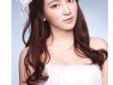 Korean Hairstyle for Party 55 Best Korean Wedding Hair Makeup Images