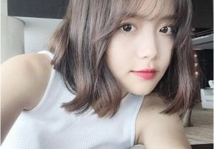 Korean Hairstyle Fringe Love Her Hair Color Hair Impression Pinterest