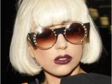 Lady Gaga Bob Haircut Lady Gaga S Platinum Blonde Short Bob Hairstyle