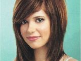 Laser Cut Hairstyle for Long Hair Cute asymmetrical Layered Shoulder Length Bob Haircut Side Bang