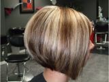 Layered Swing Bob Haircut Side View Of Graduated Bob Haircut with Highlights