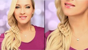 Lilith Moon Easy Hairstyles Braided Hairstyle for Everyday Cute and Easy Side Swept